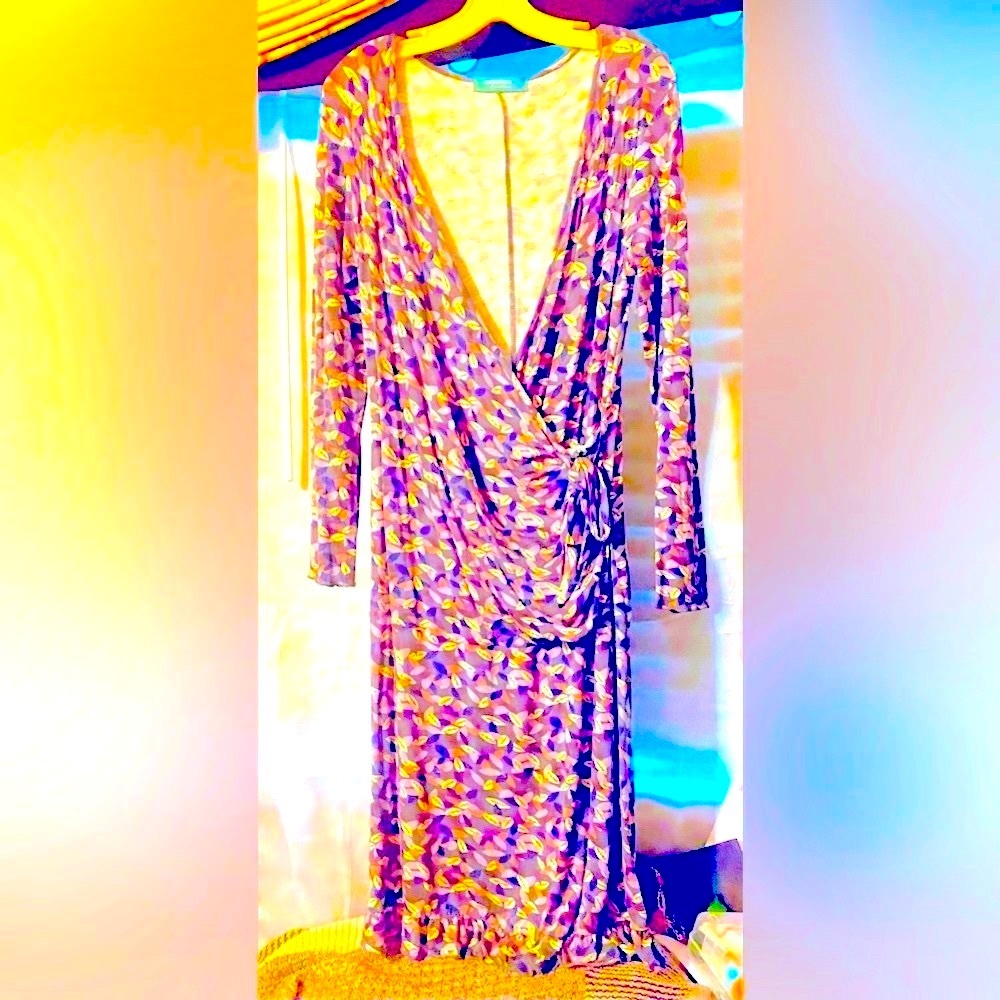 Pretty Fall Dress, La Redoute Creation, Size XL